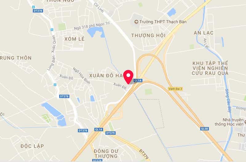 map location Thach Son